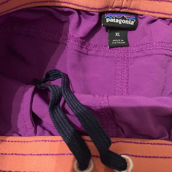 Patagonia Nylon Girls Shorts Size XL Purple - Picture 3 of 5